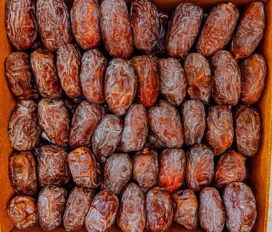 Organic, Single-Source Premium Medjool Dates | Place-Packed (5 lbs)